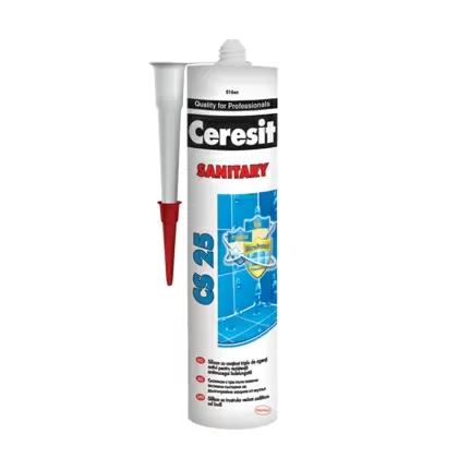 CERESIT CS 25 САНИТАРЕН СИЛИКОН БАХАМА 280ML.