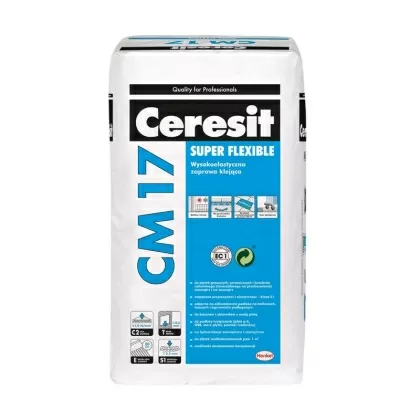 CERESIT CM 17 SUPER FLEX ЛЕПИЛО ЗА ПЛОЧКИ 25КГ