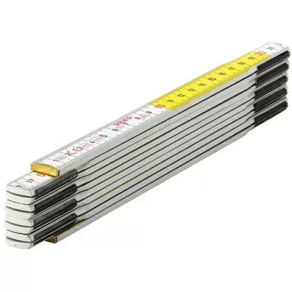 HF 2/10 SOLA ДЪРВЕН МЕТЪР ЖЪЛТ-БЯЛ 2М EC-CLASS